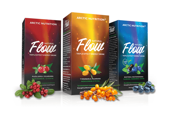 Flow – kolmivaikutteinen energiajuoma alennuksella HRPStudio sivuston kautta